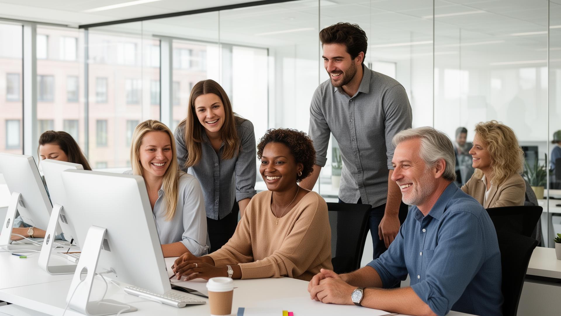 Accountant en ondernemer werken samen